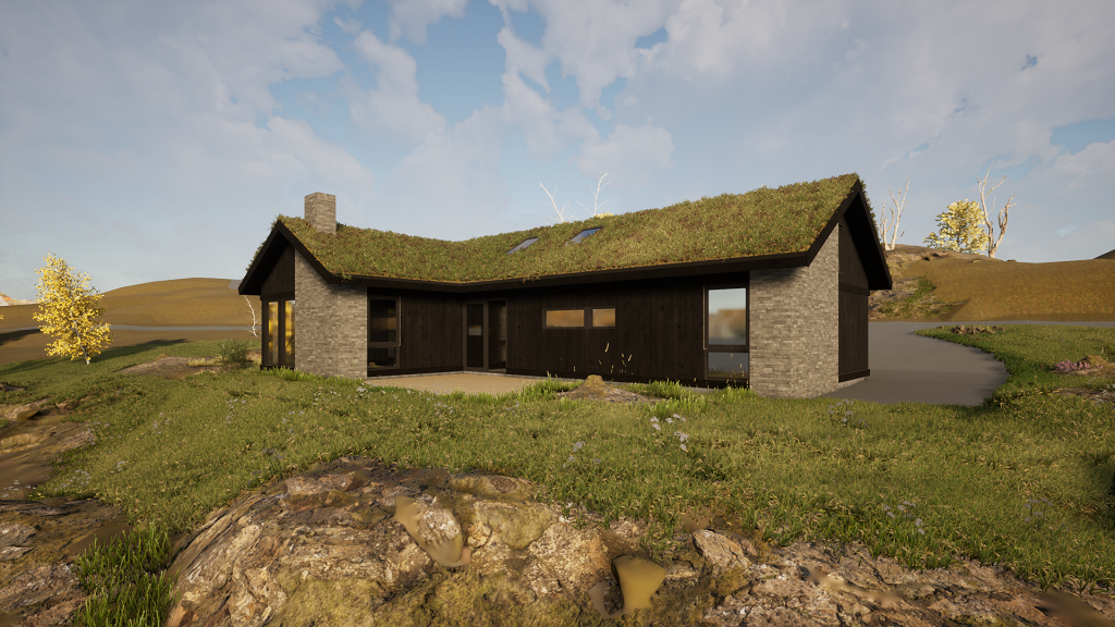 Fjellrede 120m2 med hems